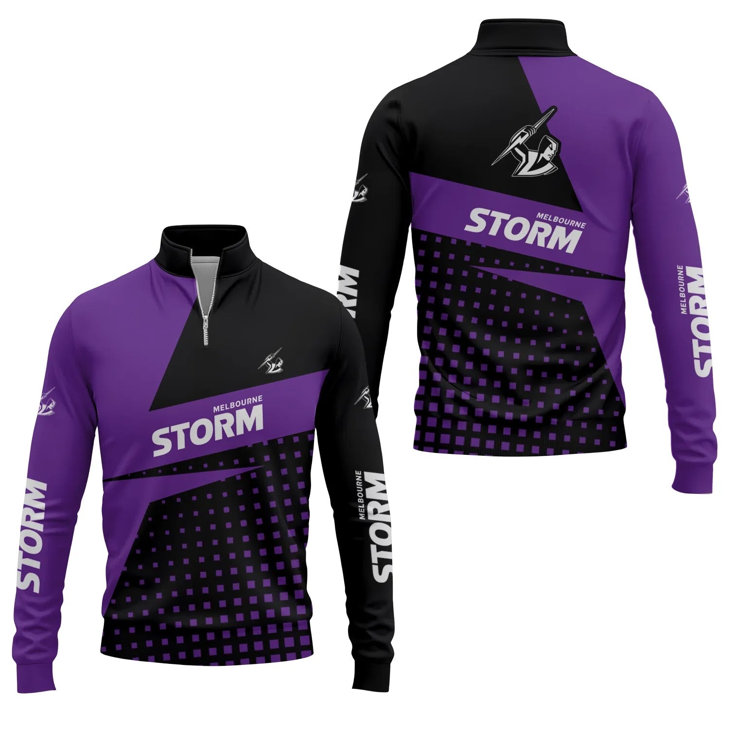 Melbourne Storm Quarter-zip Pullover SC083