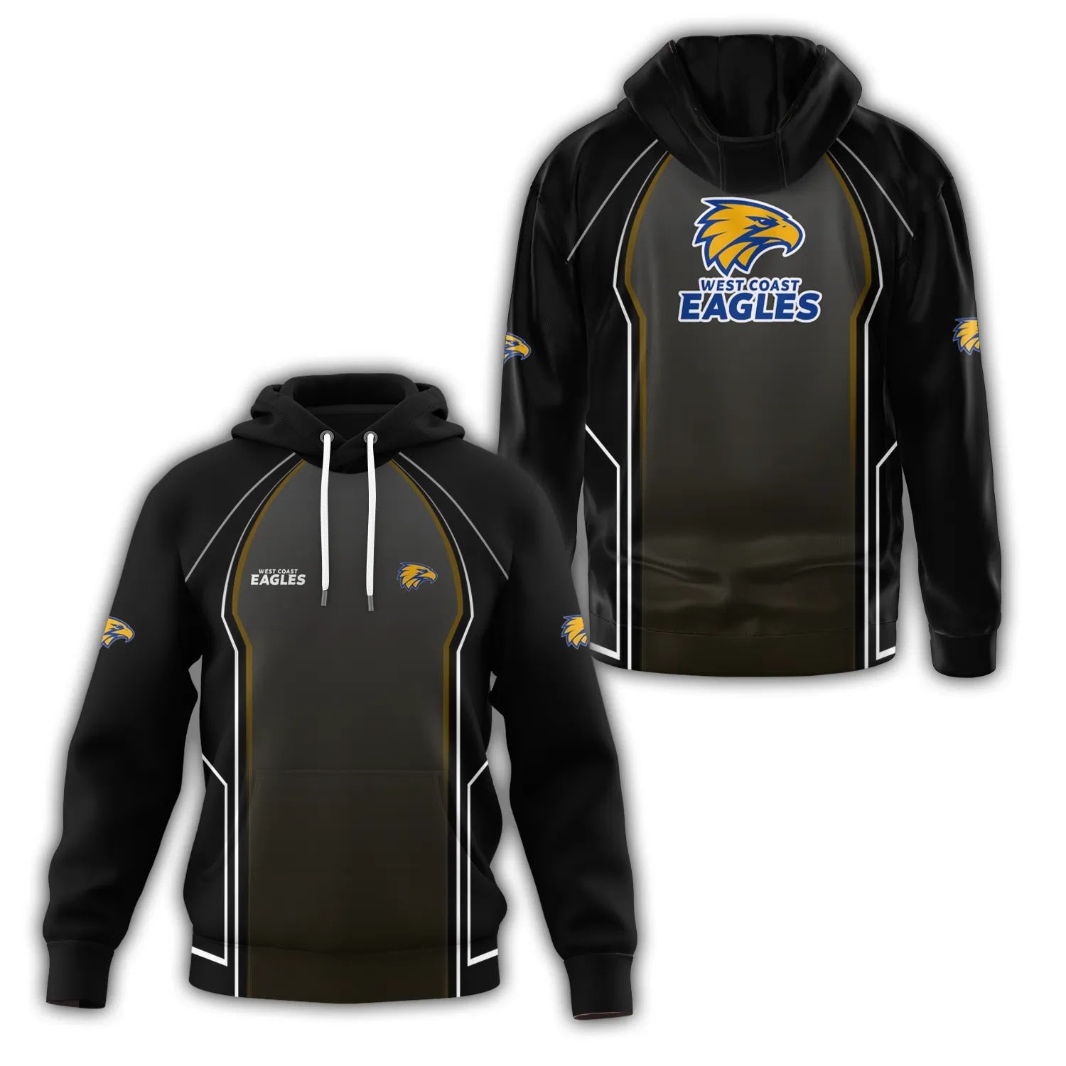 West Coast Eagles Hoodie SC061
