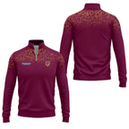 Brisbane Broncos Quarter-zip Pullover SC108