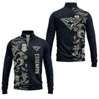 Essendon Bombers Quarter-zip Pullover SHW033