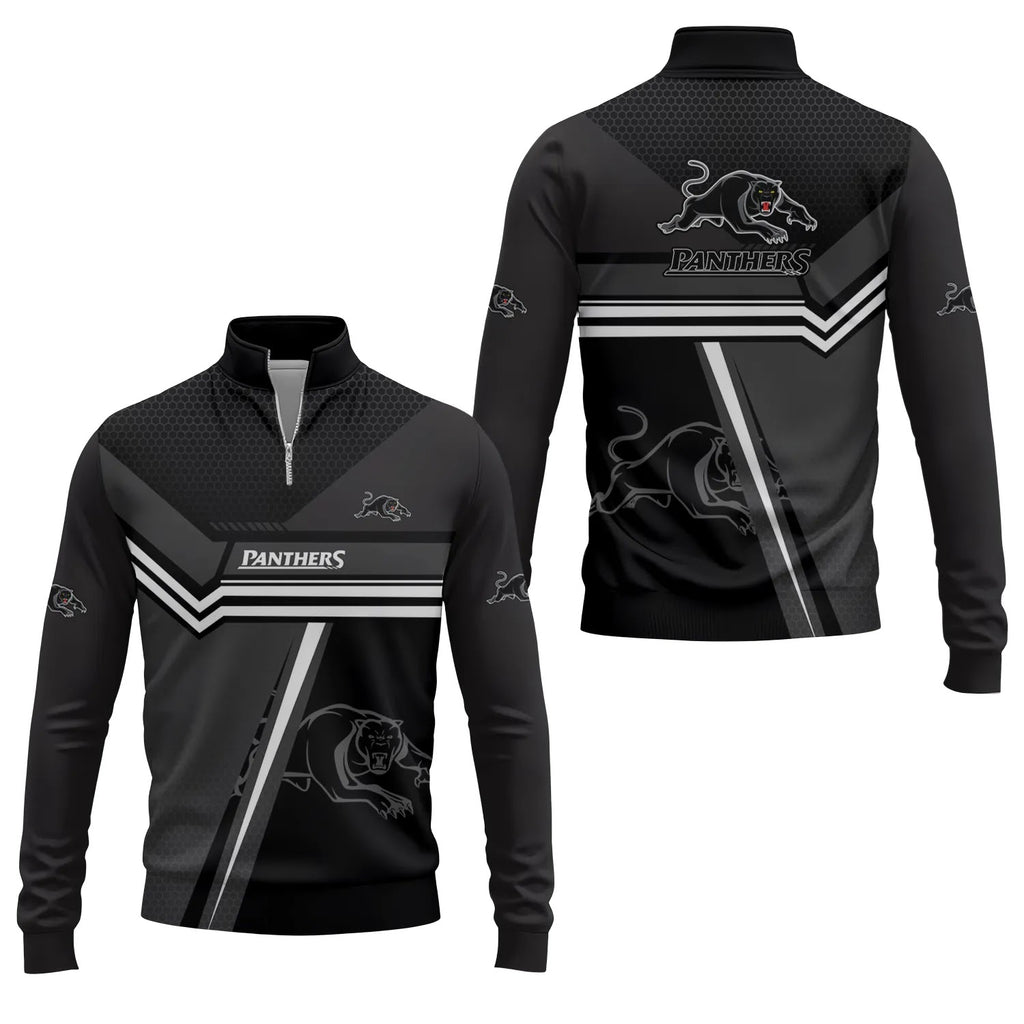 Penrith Panthers Quarter-zip Pullover SC071