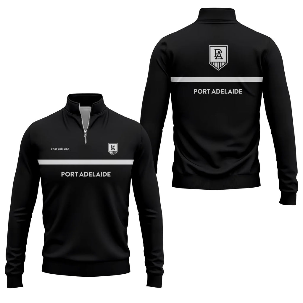 Port Adelaide Power Quarter-zip Pullover SC051