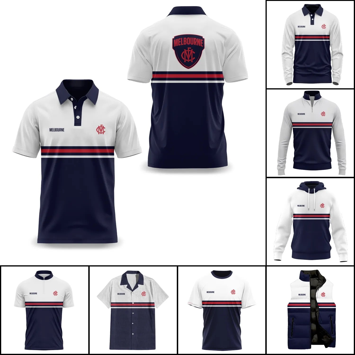Melbourne Demons Apparels SC015