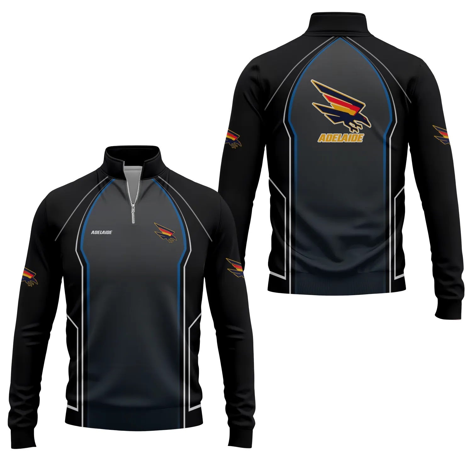 Adelaide Crows Quarter-zip Pullover SC061