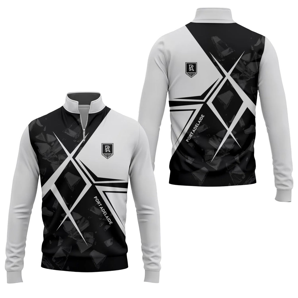 Port Adelaide Power Quarter-zip Pullover SC060