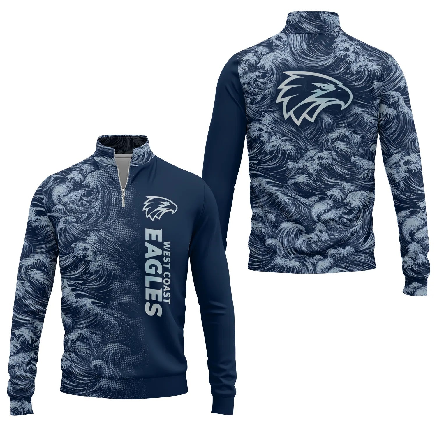 West Coast Eagles Quarter-zip Pullover SHW010