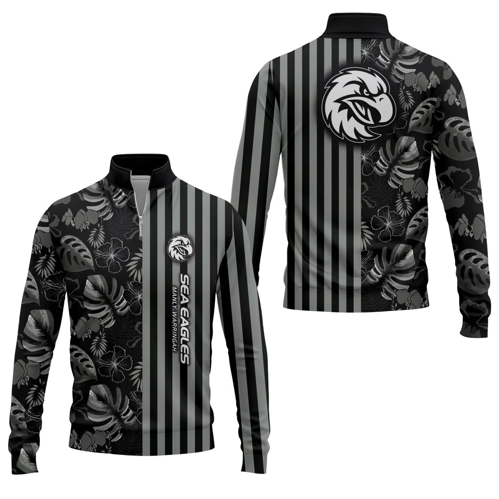 Manly Warringah Sea Eagles Quarter-zip Pullover SHW040