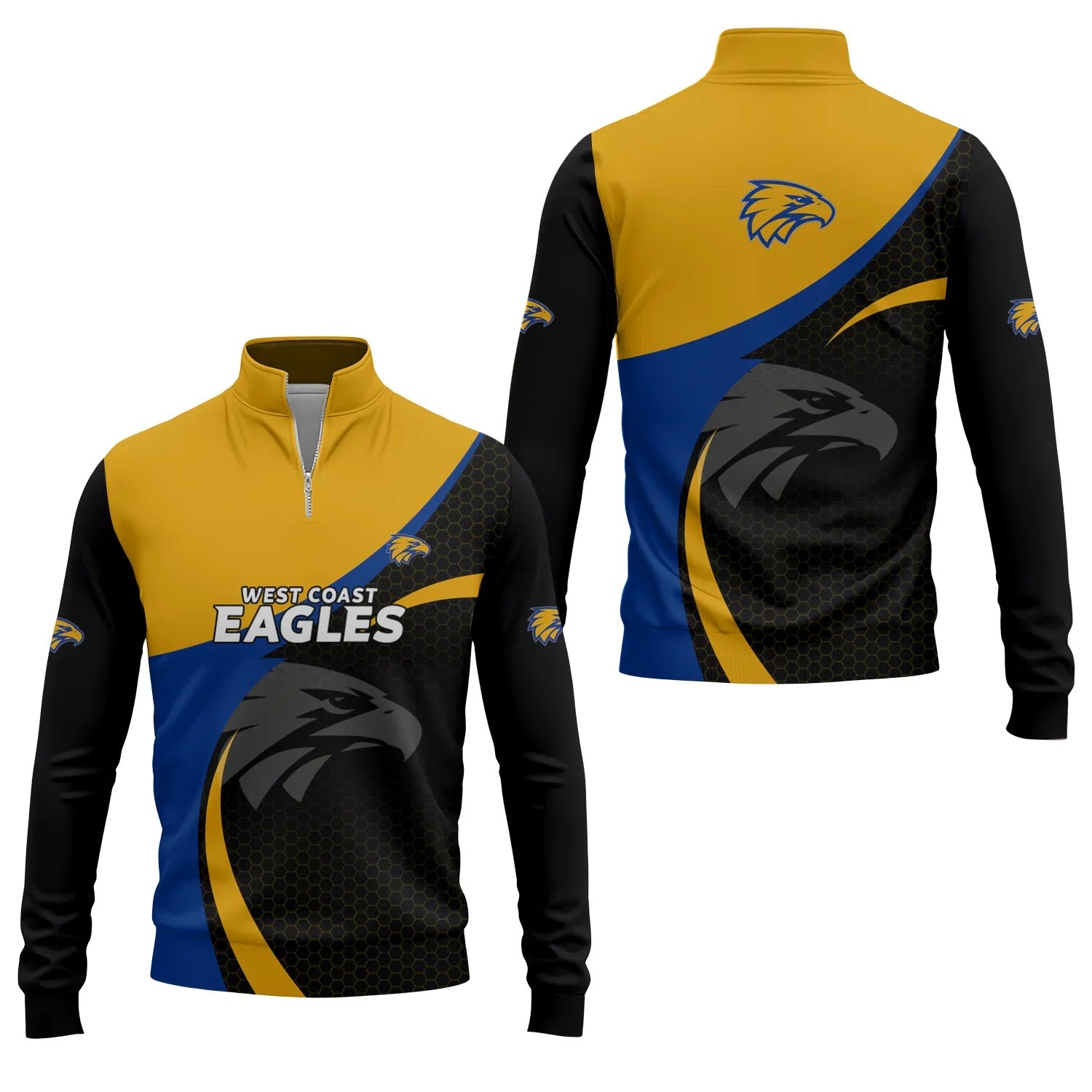 West Coast Eagles Quarter-zip Pullover SC038