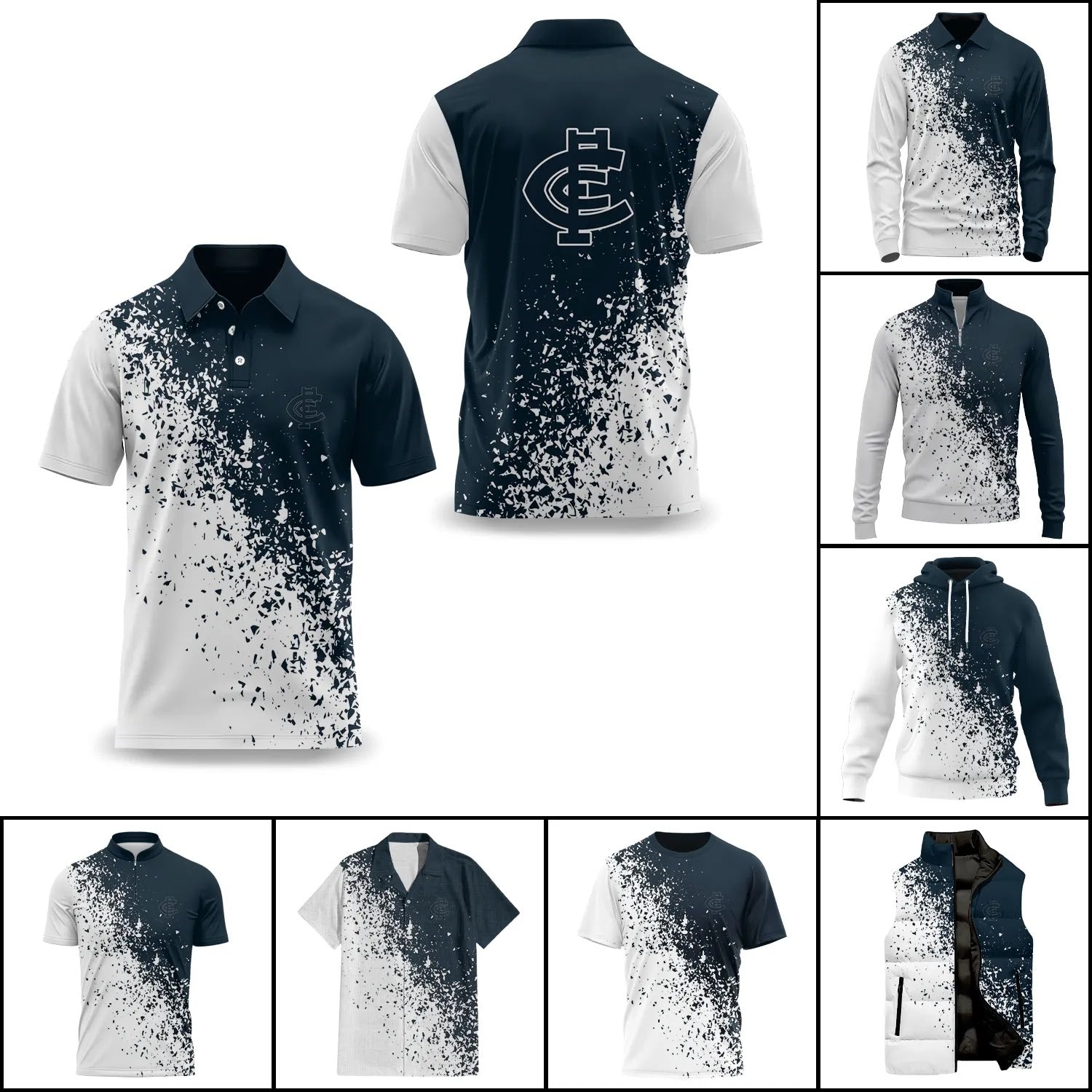 Carlton Blues Apparels SC070