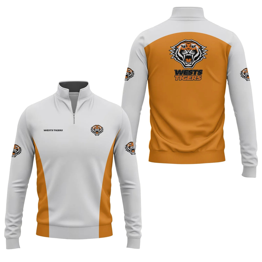 Wests Tigers Quarter-zip Pullover SC044