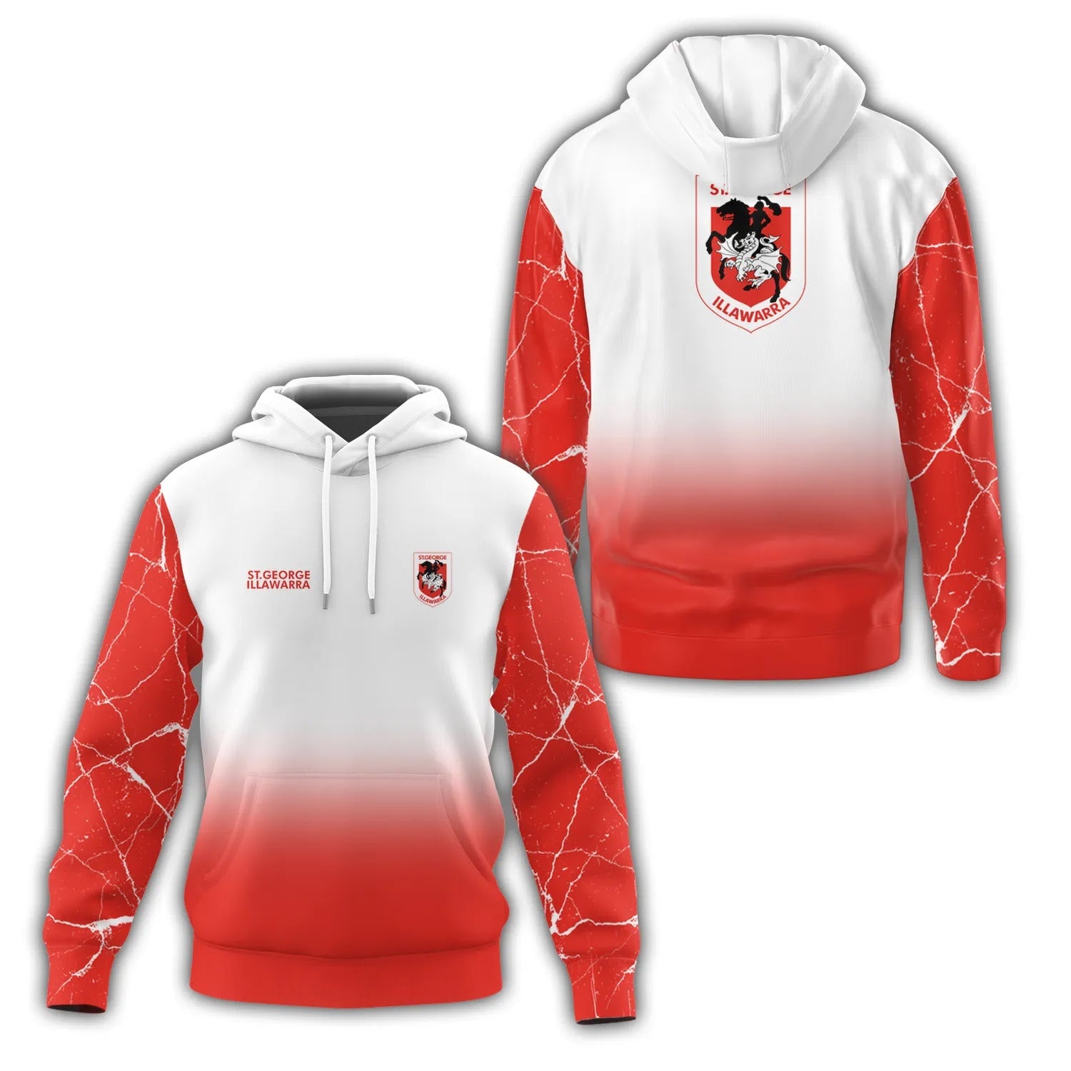 St George Illawarra Dragons Hoodie SC120