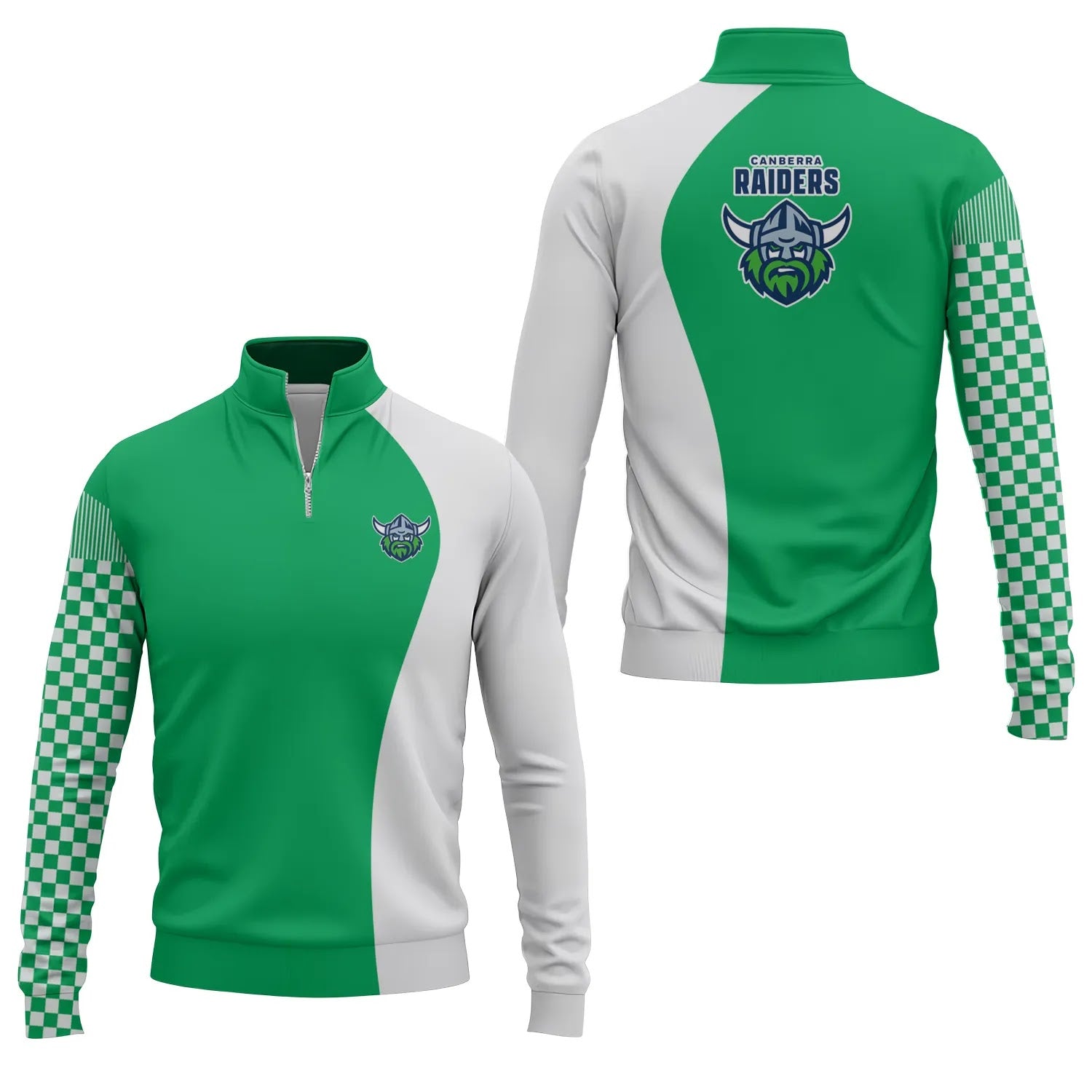 Canberra Raiders Quarter-zip Pullover SC073