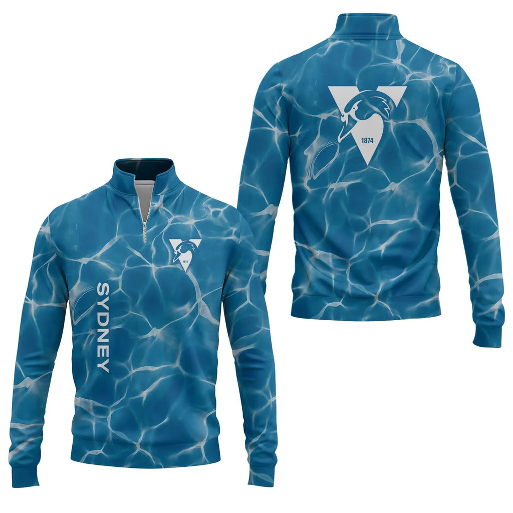 Sydney Swans Quarter-zip Pullover SHW035