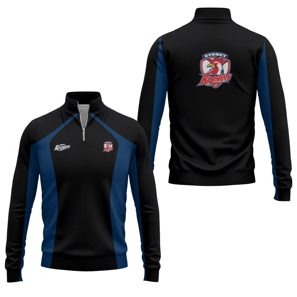 Sydney Roosters Quarter-zip Pullover SC048