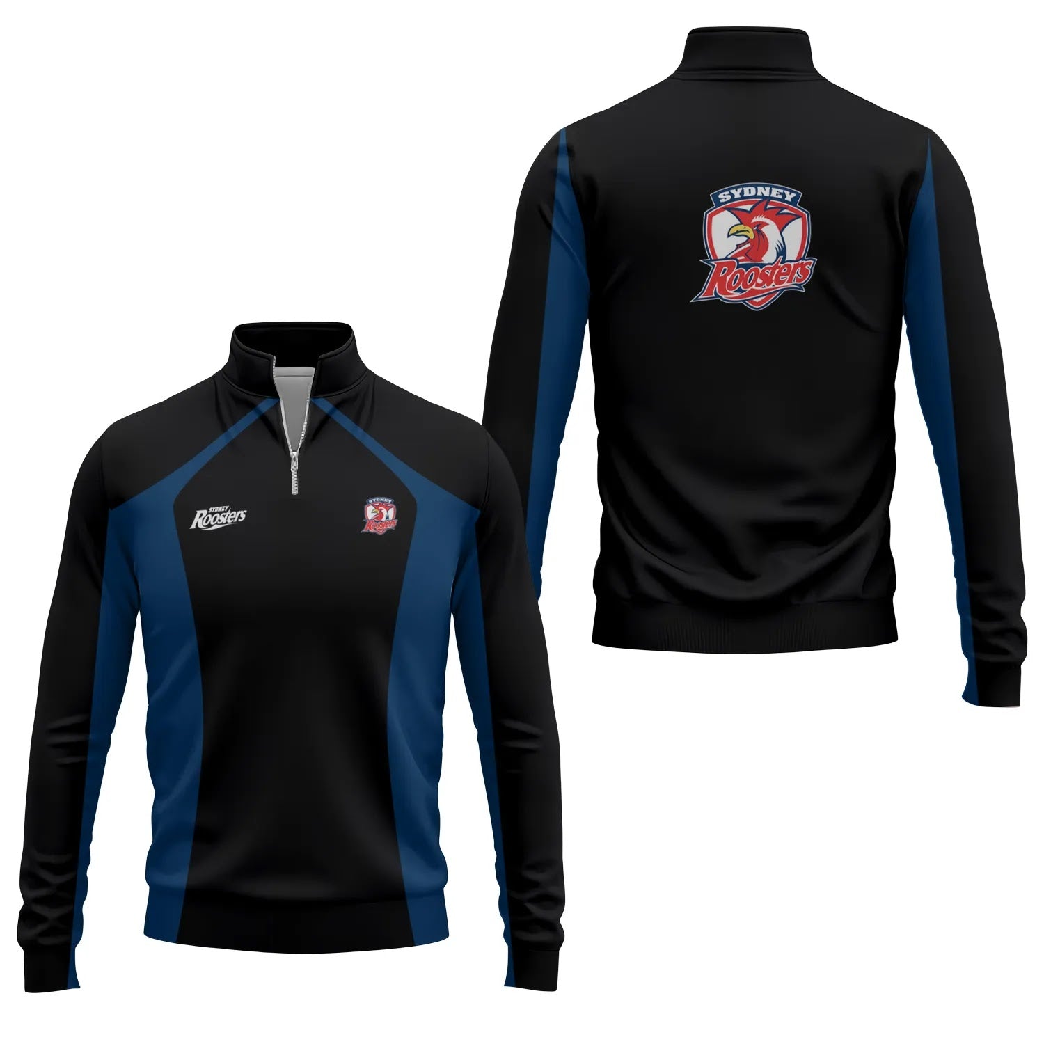 Sydney Roosters Quarter-zip Pullover SC048