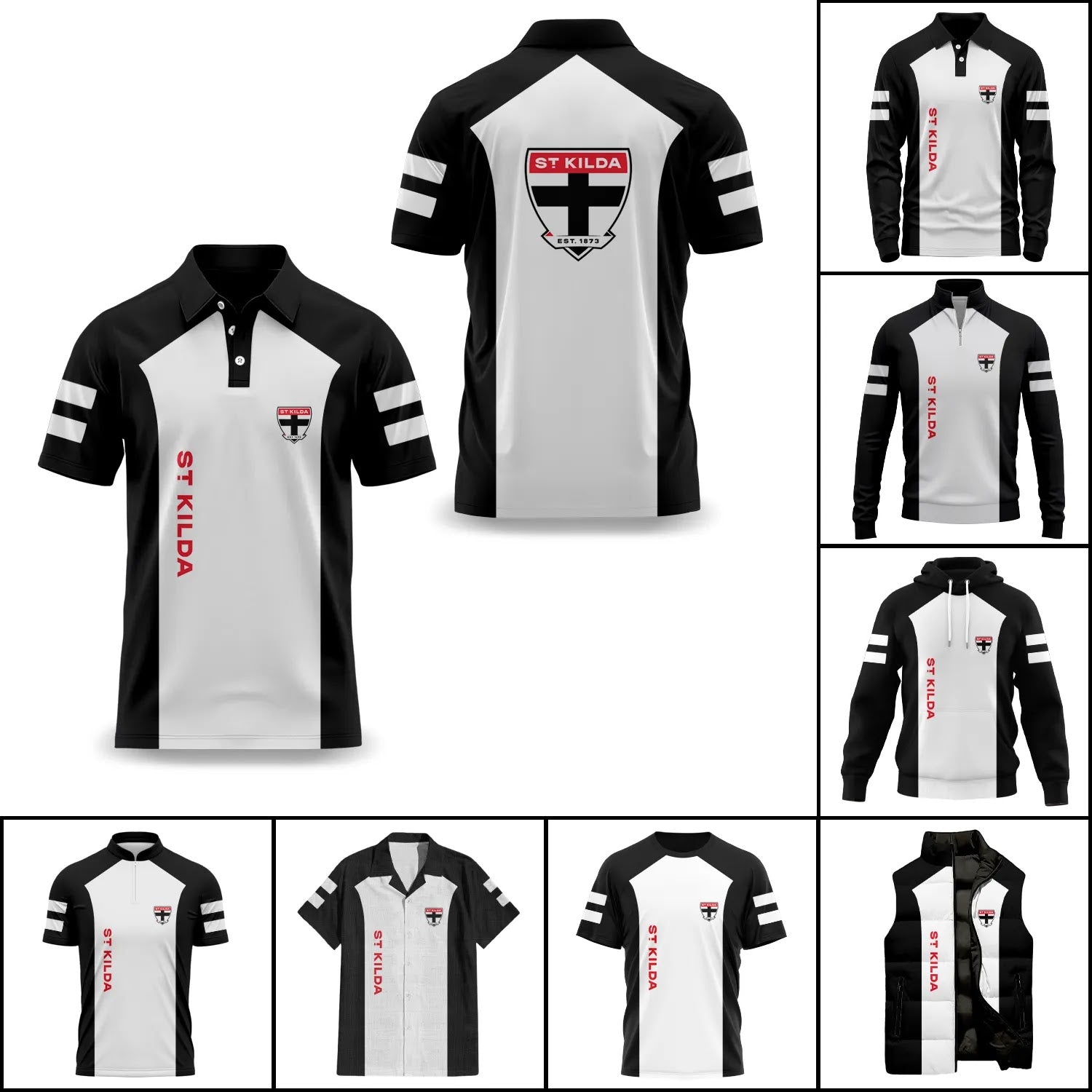 St Kilda Saints Apparels SC078