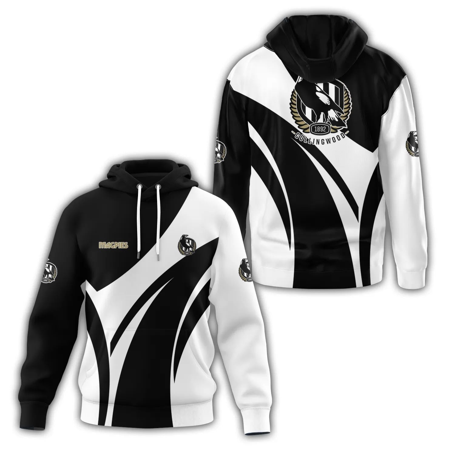 Collingwood Magpies Hoodie SC022