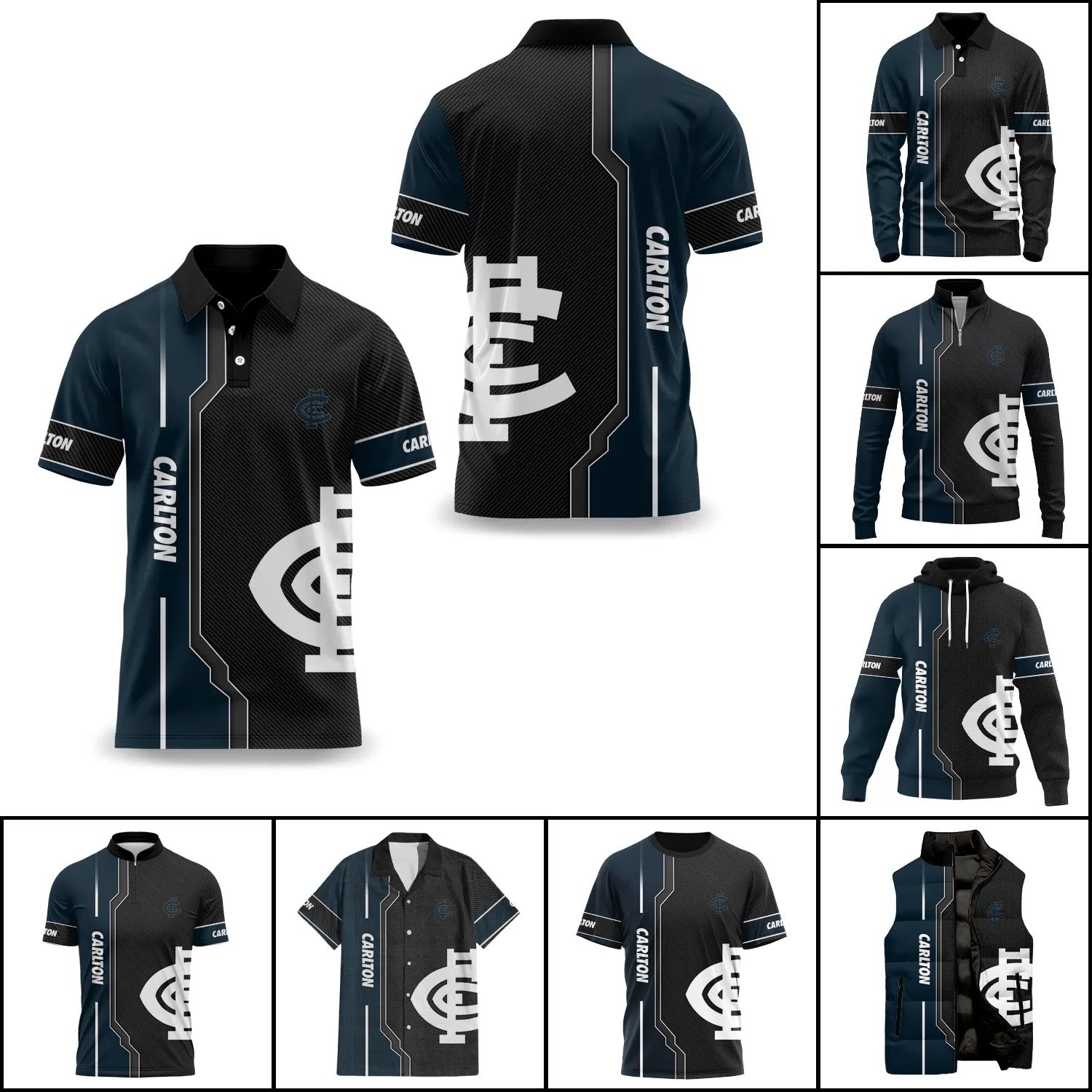Carlton Blues Apparels SC042