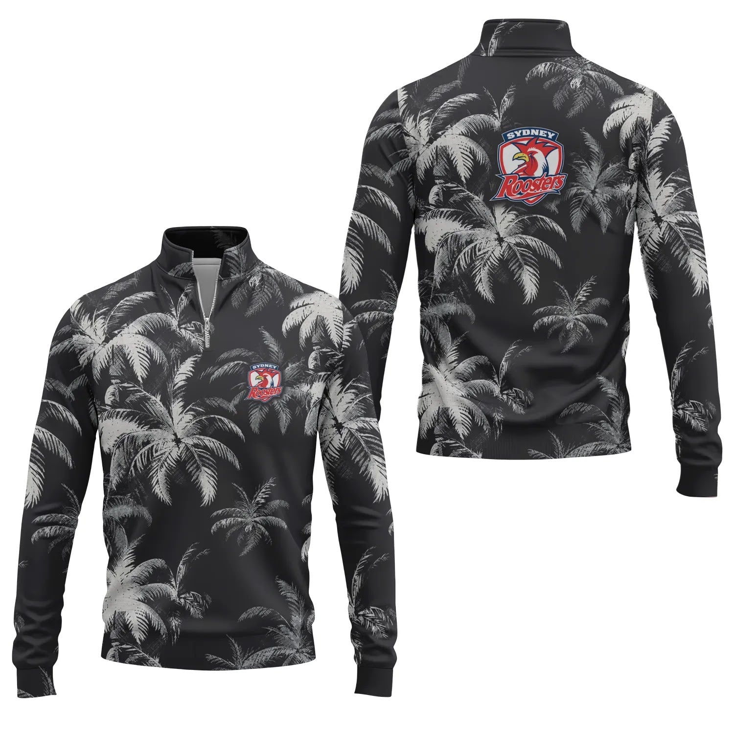 Sydney Roosters Quarter-zip Pullover SC112