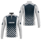Carlton Blues Quarter-zip Pullover SC063