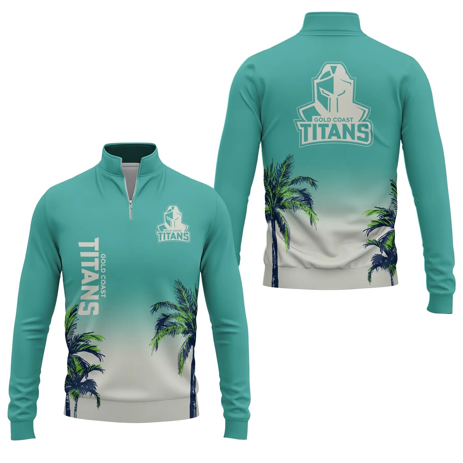 Gold Coast Titans Quarter-zip Pullover SHW020