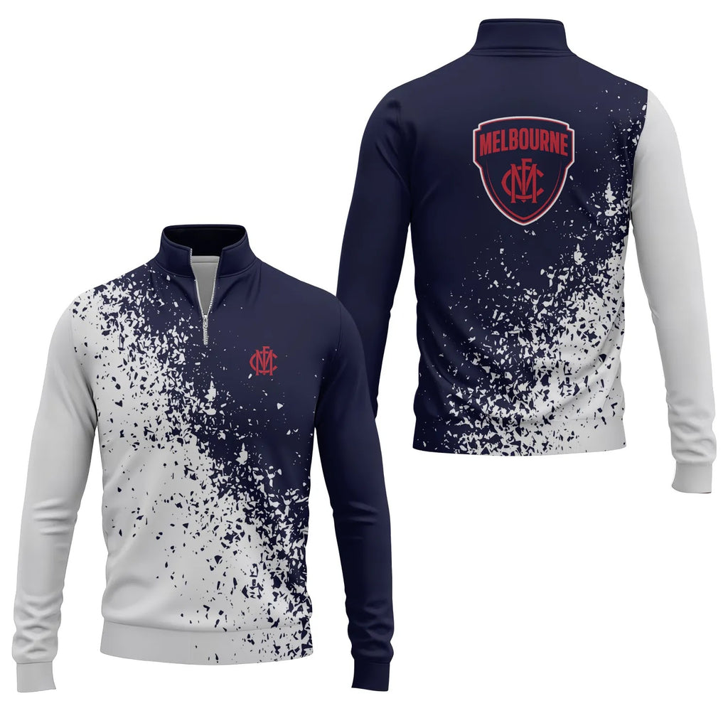 Melbourne Demons Quarter-zip Pullover SC070