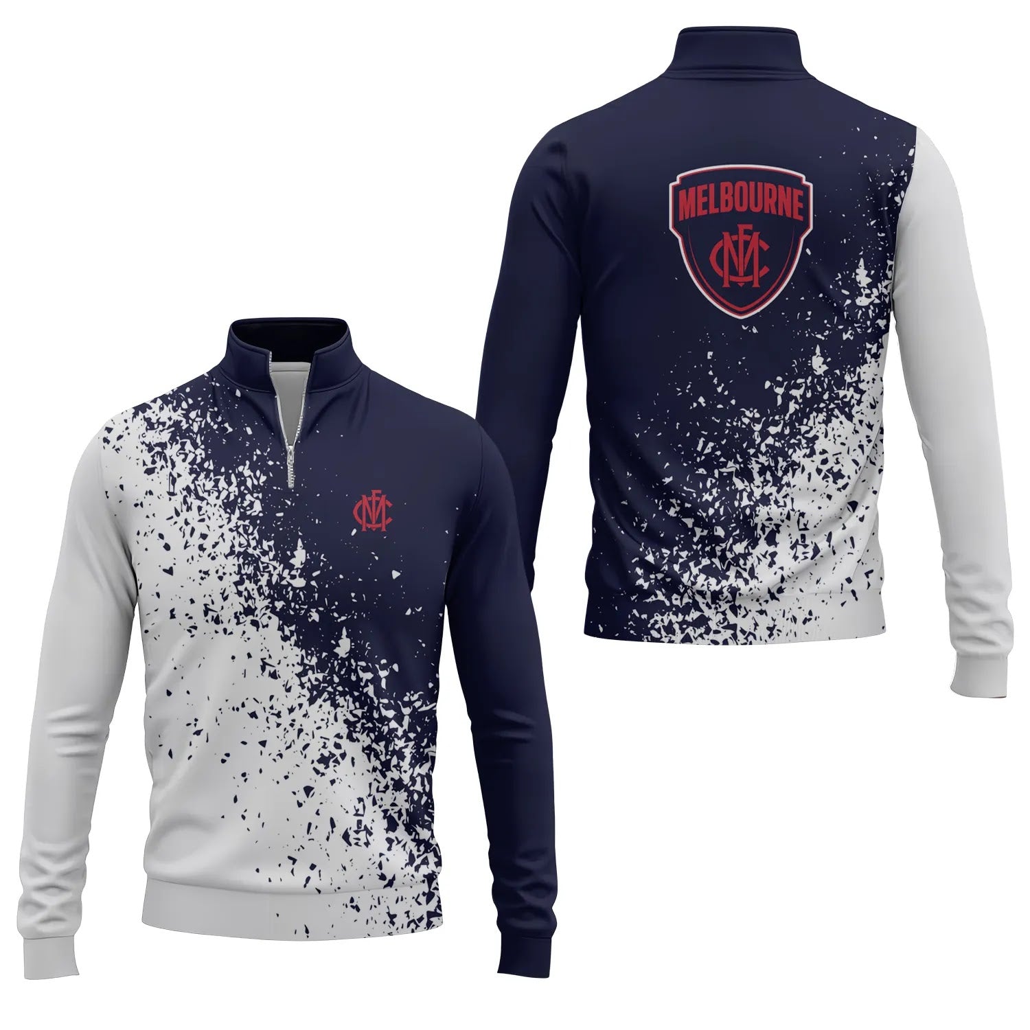 Melbourne Demons Quarter-zip Pullover SC070