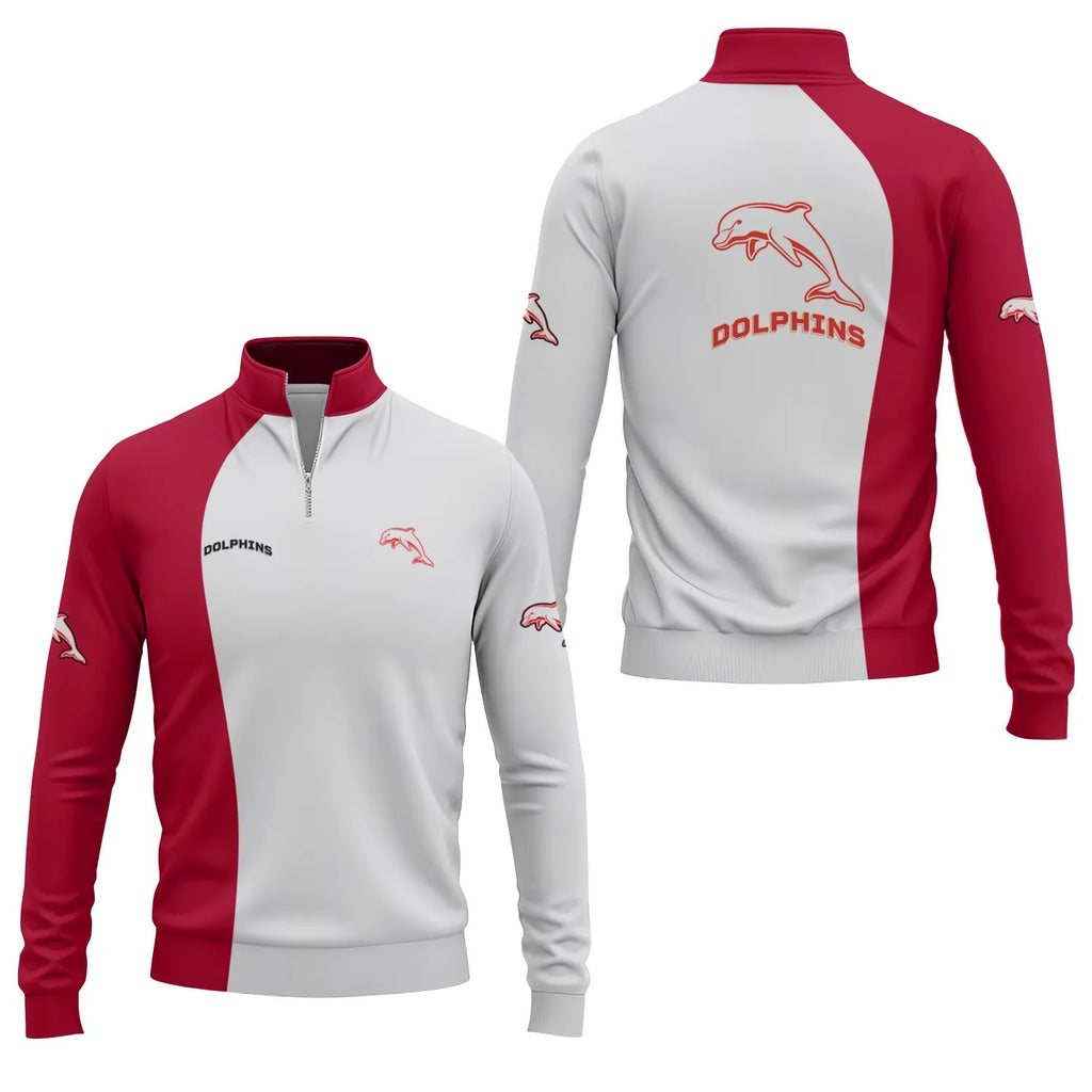 Dolphins Quarter-zip Pullover SC055