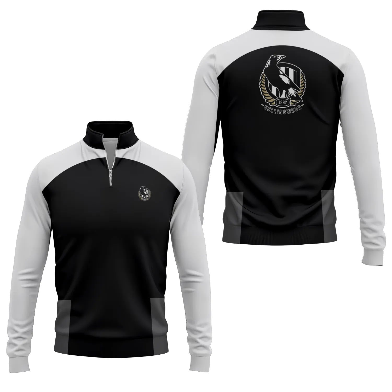 Collingwood Magpies Quarter-zip Pullover SC016