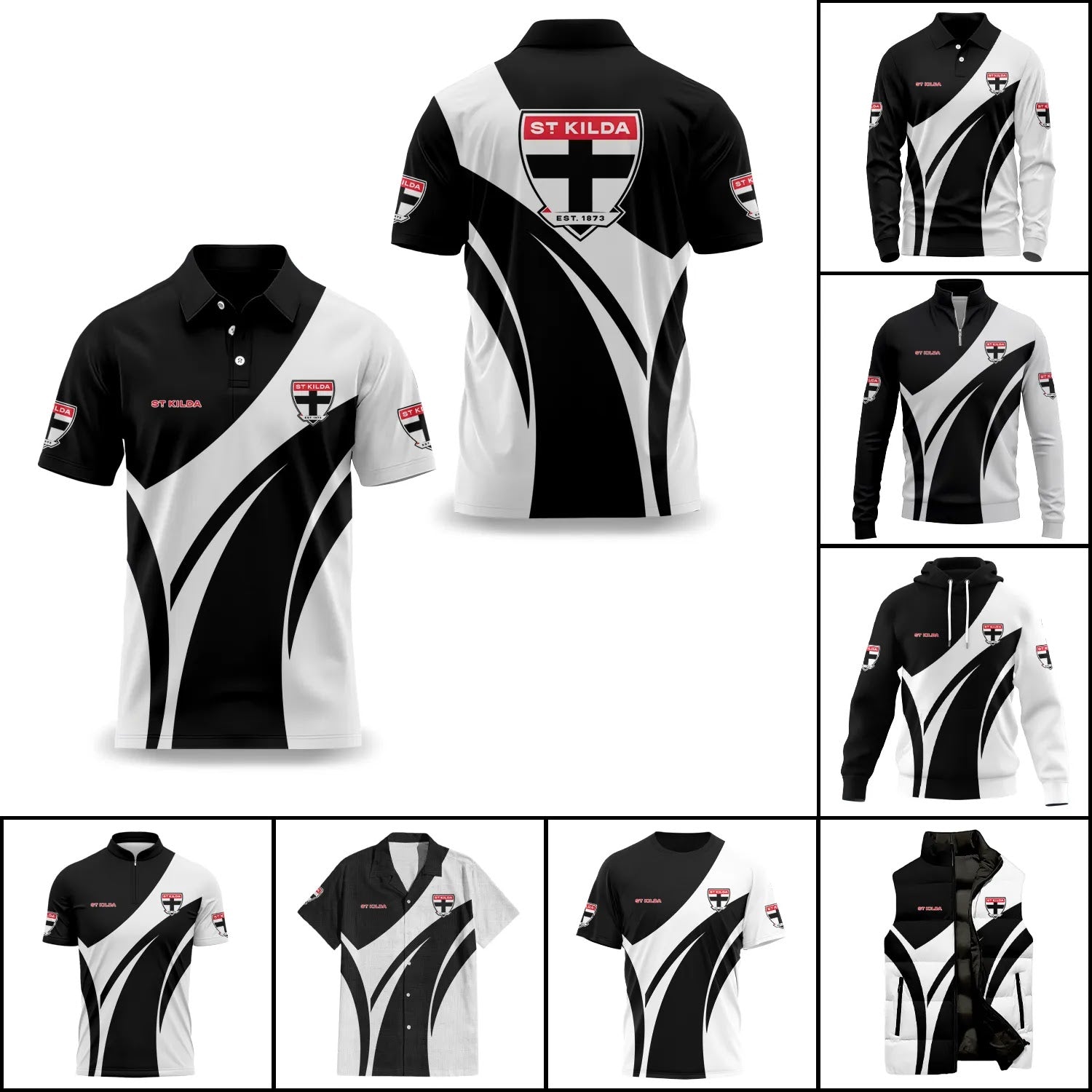 St Kilda Saints Apparels SC022