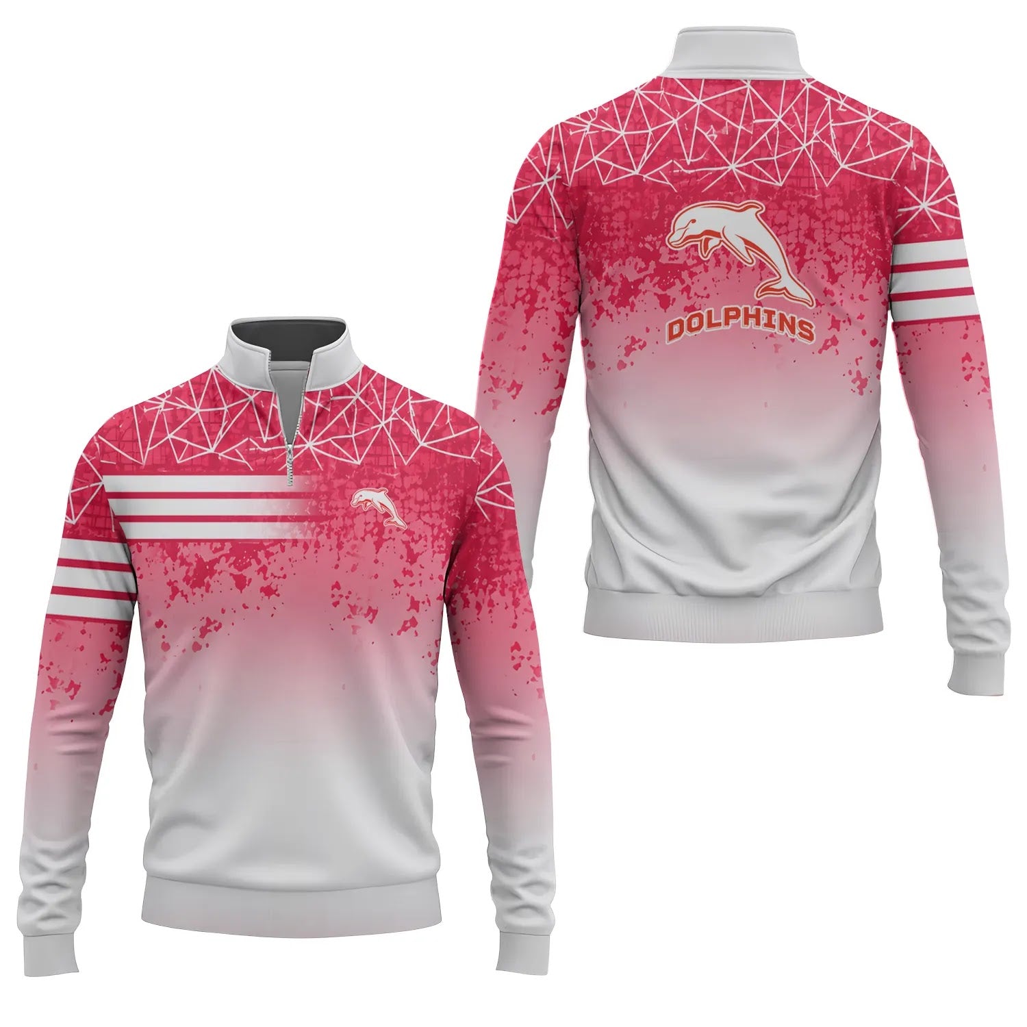 Dolphins Quarter-zip Pullover SC097
