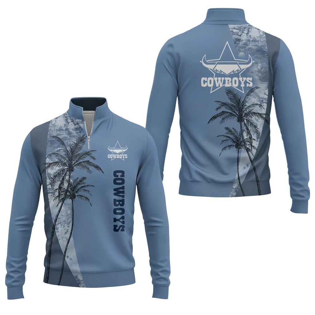 North Queensland Cowboys Quarter-zip Pullover SHW071