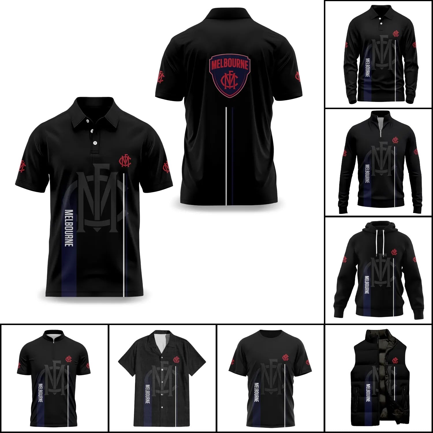Melbourne Demons Apparels SC077