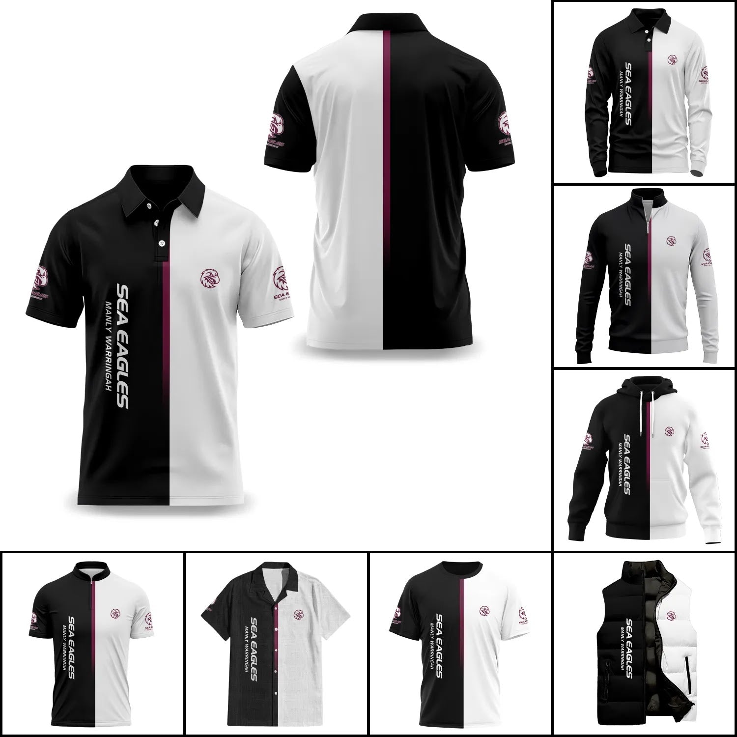 Manly Warringah Sea Eagles Apparels SC076