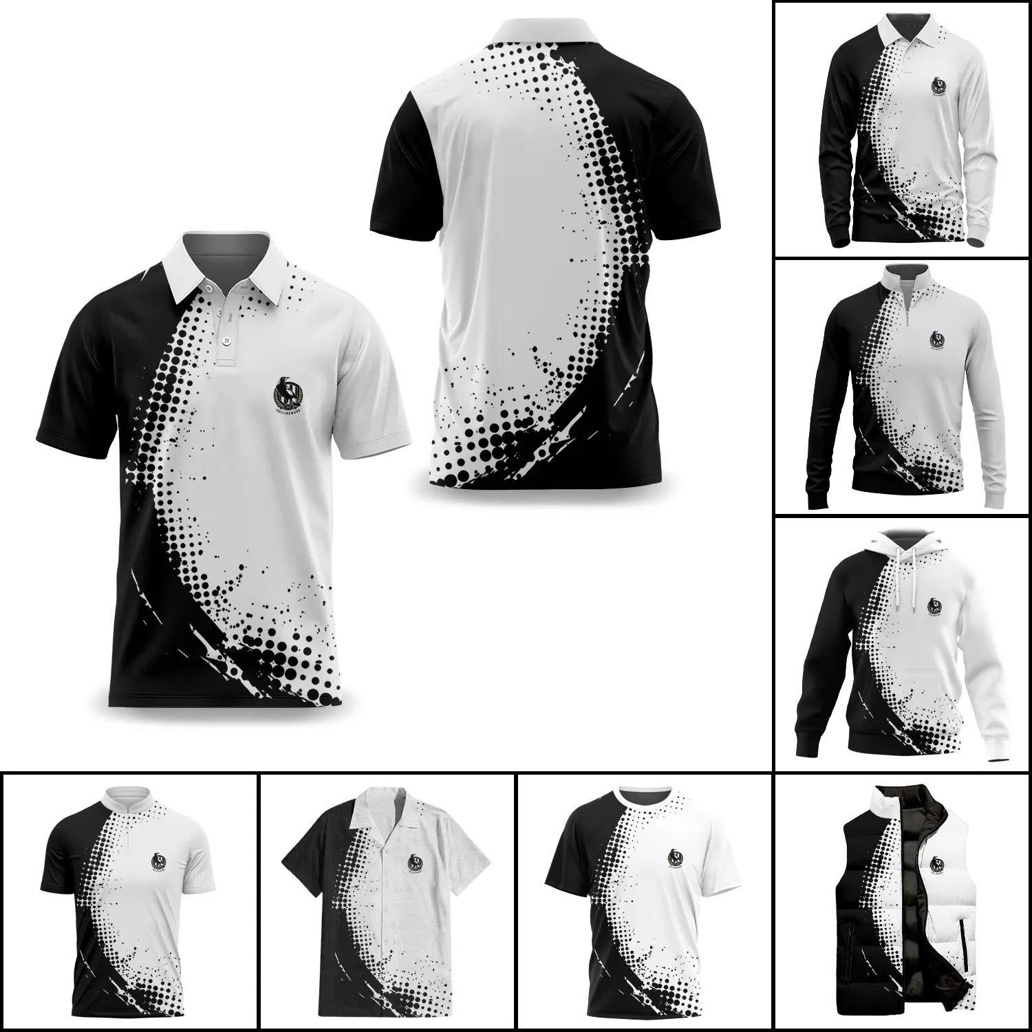 Collingwood Magpies Apparels SC095
