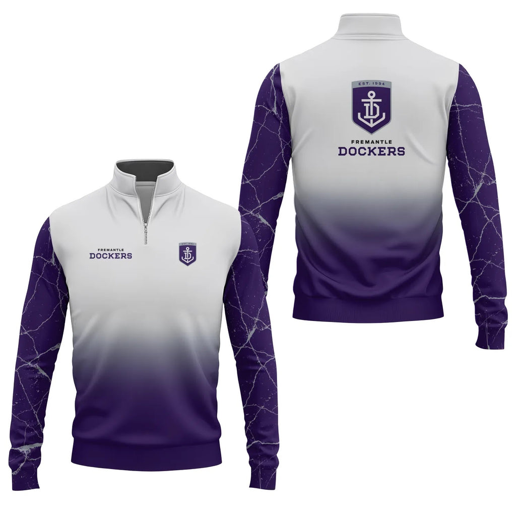 Fremantle Dockers Quarter-zip Pullover SC120