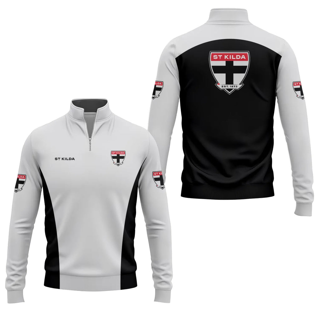 St Kilda Saints Quarter-zip Pullover SC044