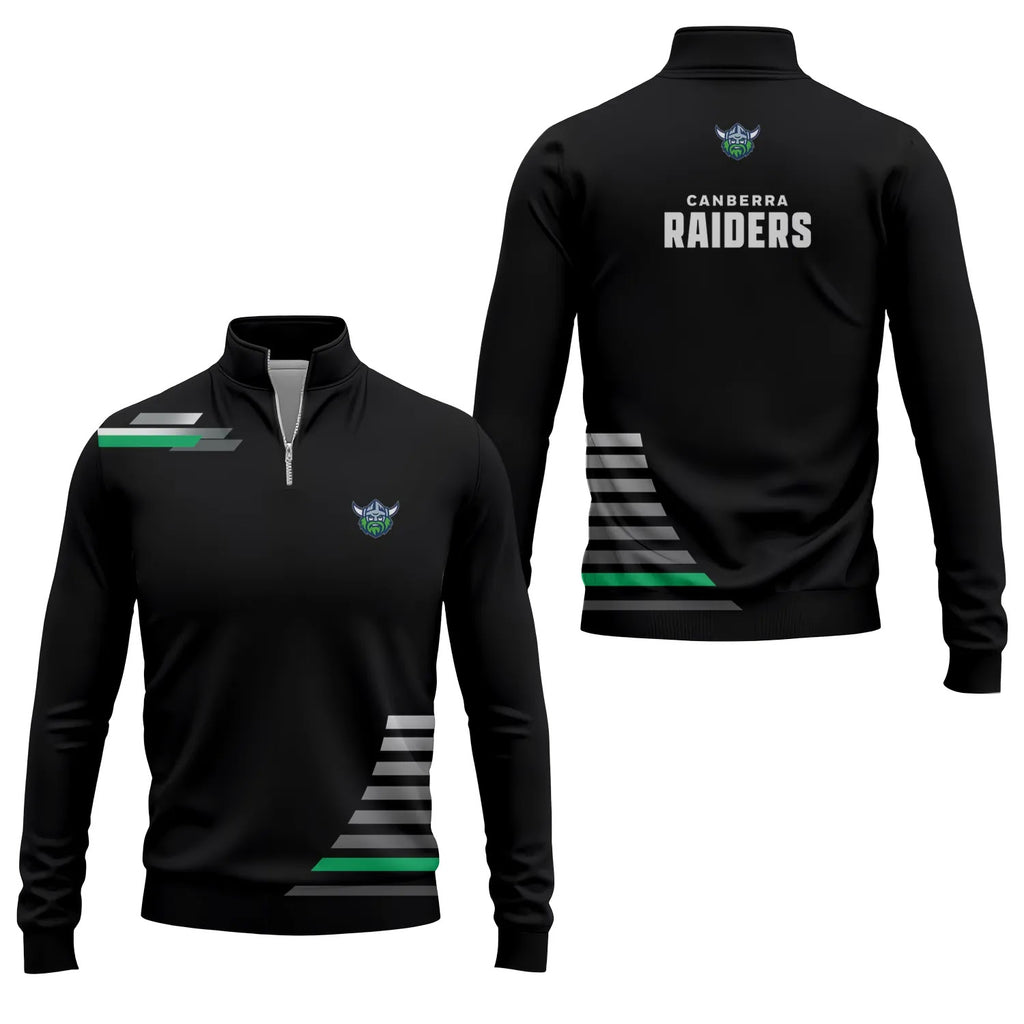 Canberra Raiders Quarter-zip Pullover SC034