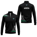 Canberra Raiders Quarter-zip Pullover SC034