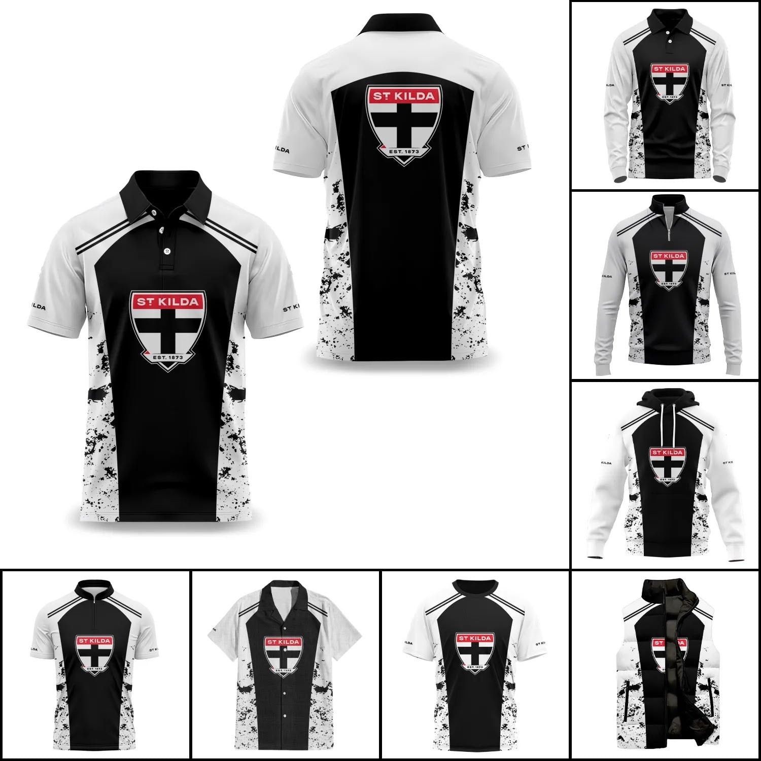 St Kilda Saints Apparels SC089