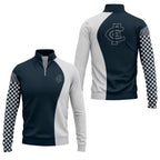 Carlton Blues Quarter-zip Pullover SC073