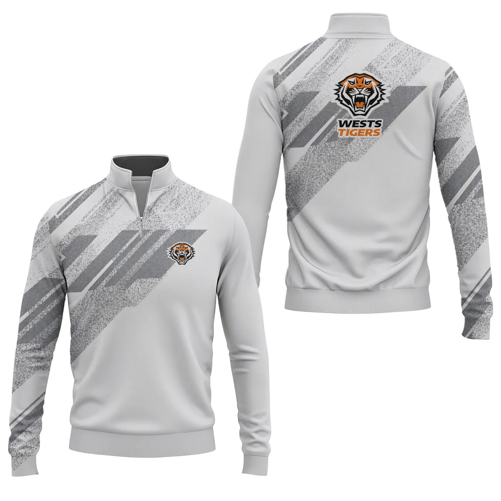 Wests Tigers Quarter-zip Pullover SC105
