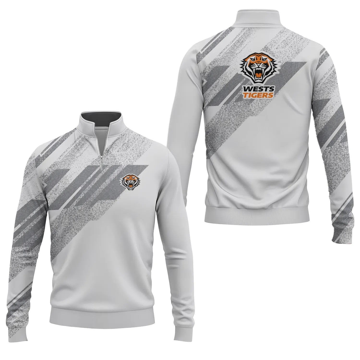 Wests Tigers Quarter-zip Pullover SC105