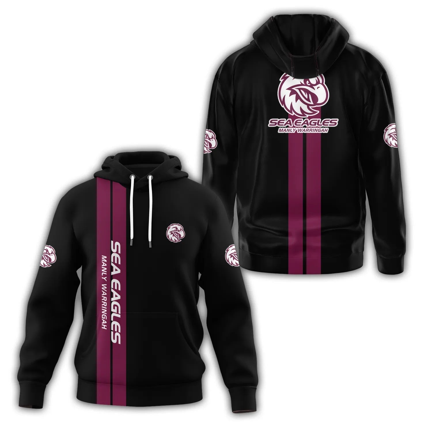 Manly Warringah Sea Eagles Hoodie SC013