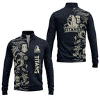 Gold Coast Titans Quarter-zip Pullover SHW033