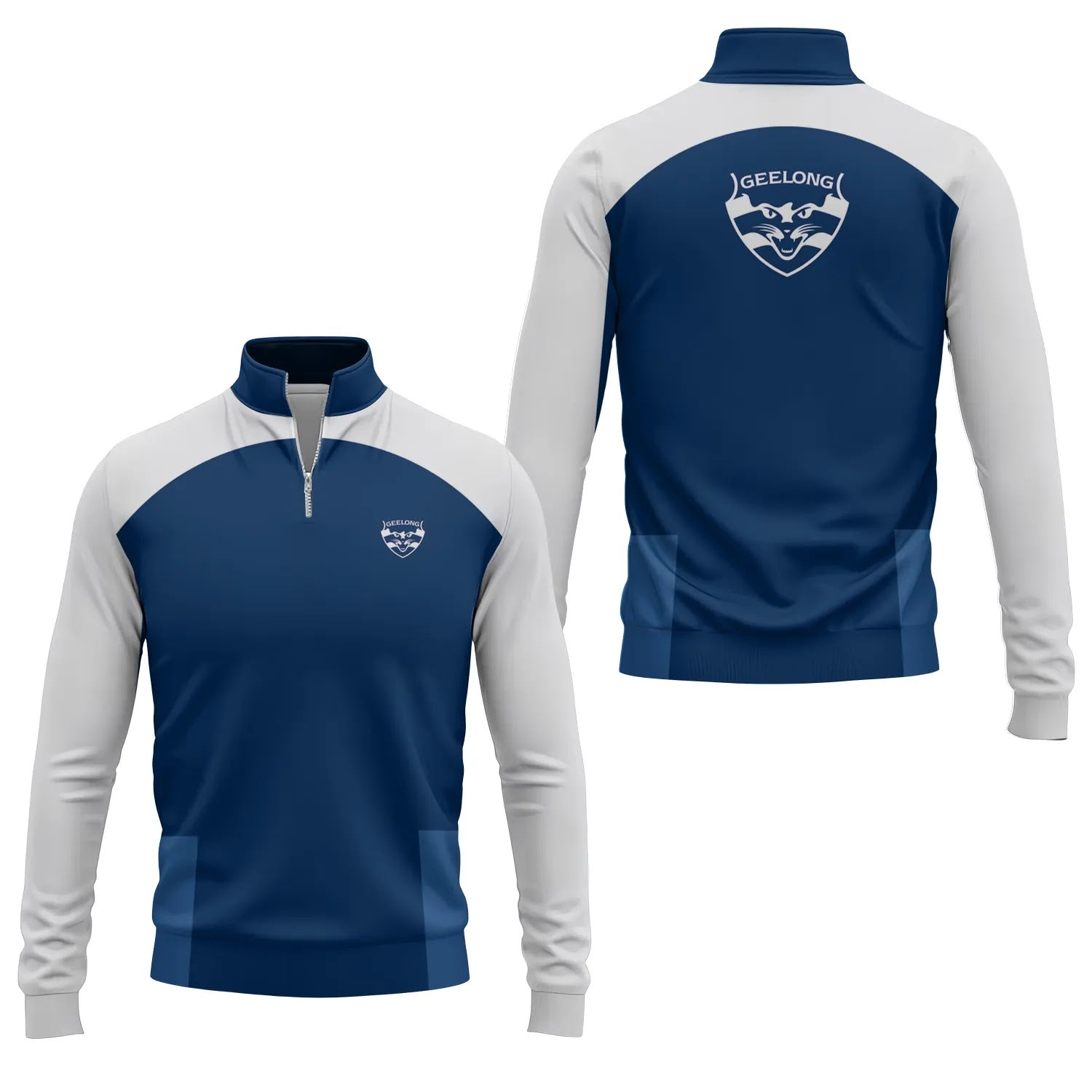 Geelong Cats Quarter-zip Pullover SC016