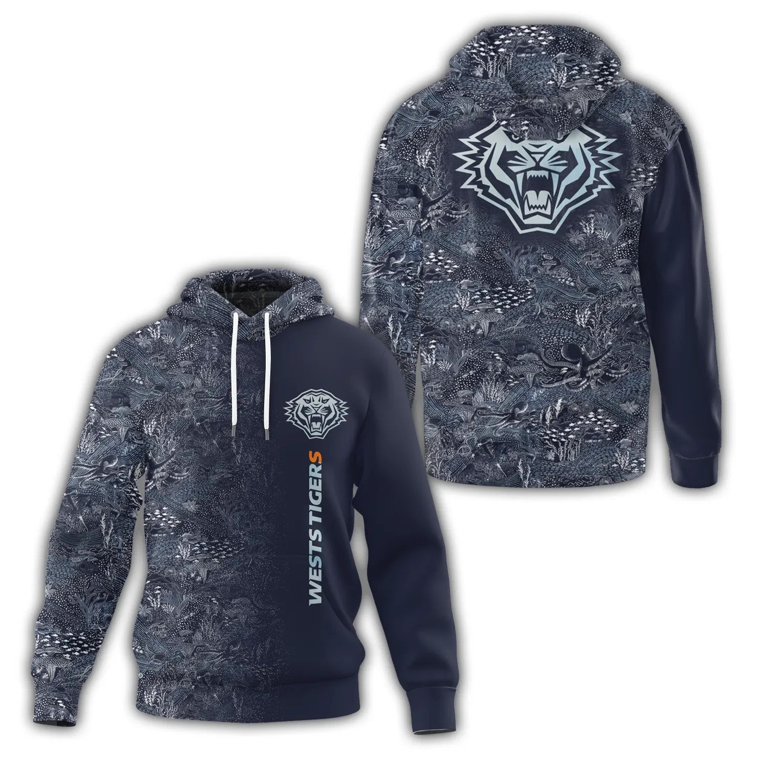 Wests Tigers Hoodie SHW006
