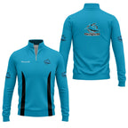 Cronulla-Sutherland Sharks Quarter-zip Pullover SC006