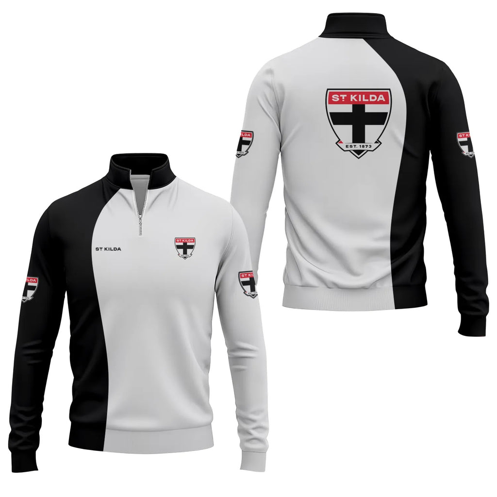 St Kilda Saints Quarter-zip Pullover SC055