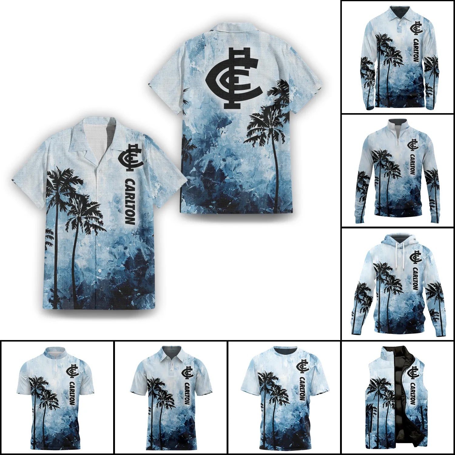 Carlton Blues Apparels SHW034